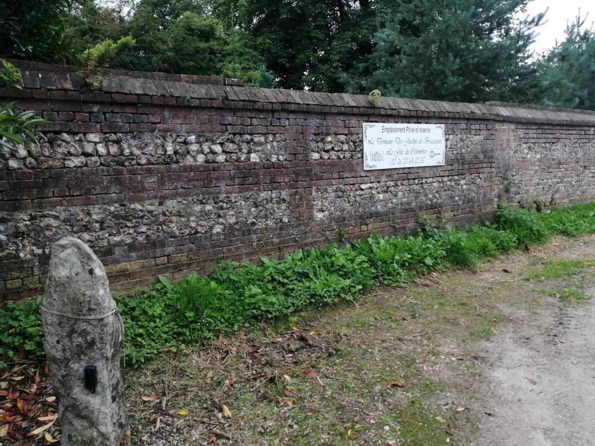 Chambre Le Notre Le Domaine Des Jardins De Bracquetuit Eksteriør bilde