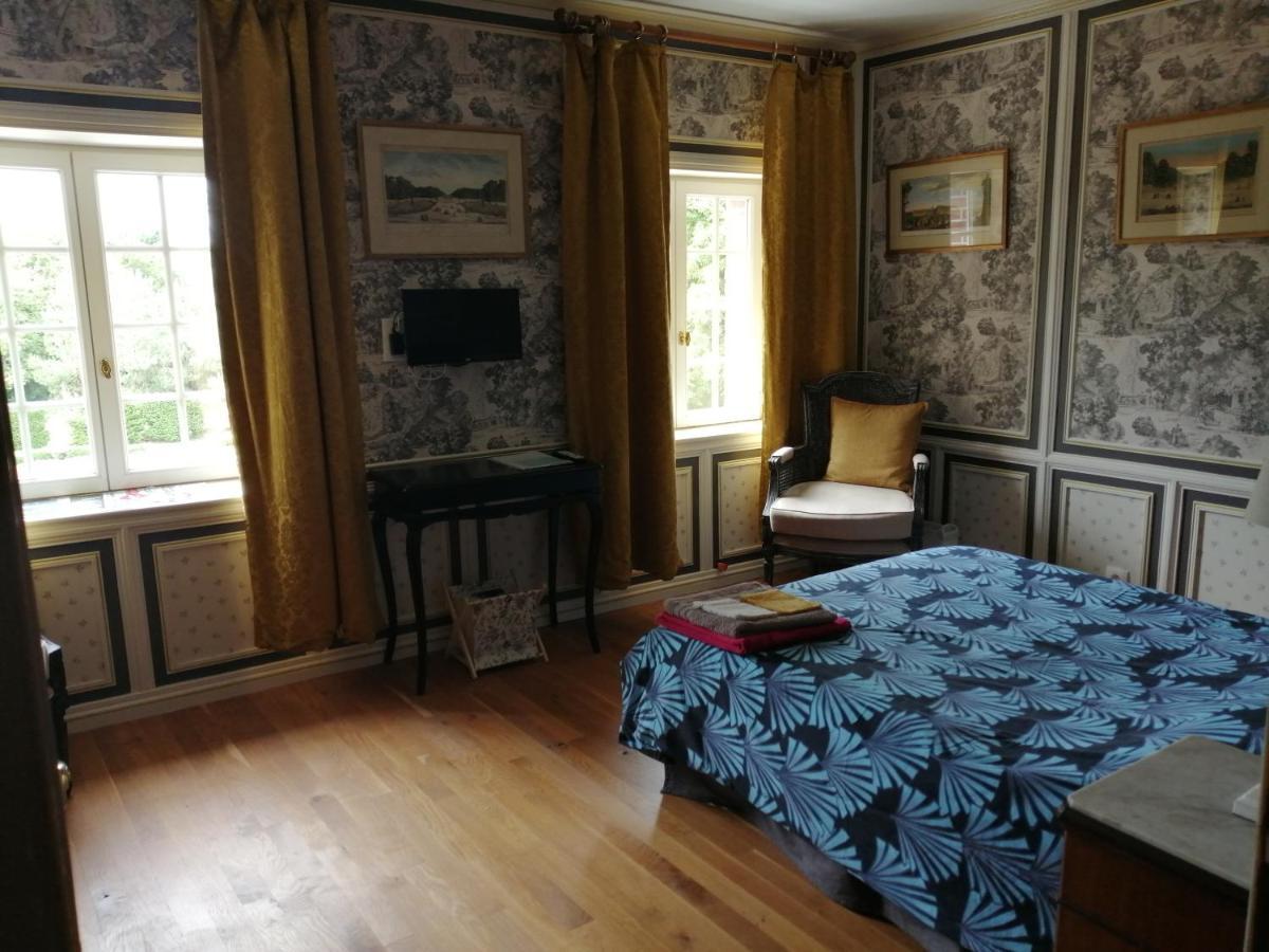 Chambre Le Notre Le Domaine Des Jardins De Bracquetuit Eksteriør bilde